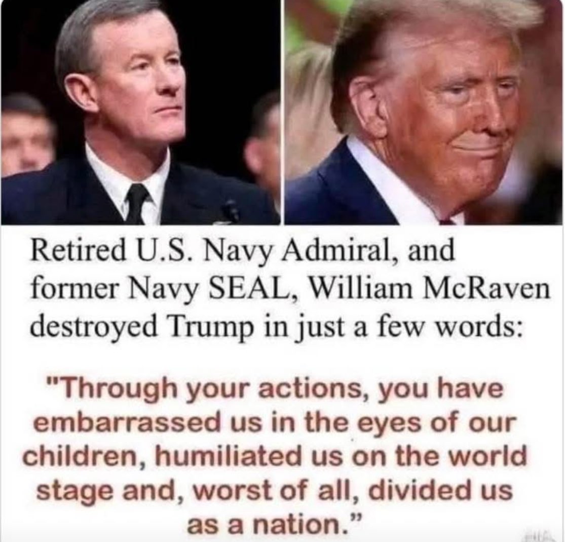Navy Seal to Trump!